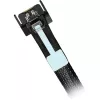 ICY DOCK MB414L-B MCIO 4i SFF-TA-1016 naar MCIO 4i SFF-TA-1016 kabel, 0,5 m
