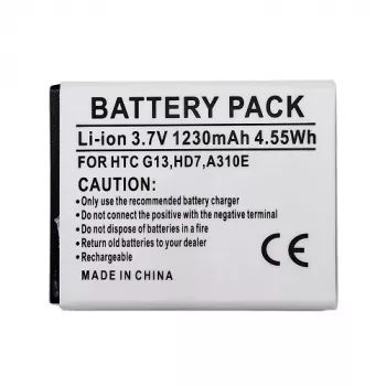 batterij Extra Digital HTC HD3 HD7 Wildfire S