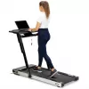 HMS LOOP12 MULTI elektrische loopband met bureau 1-12 km/h, zwart