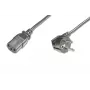 Netzkabel Digitus AK-440100-018-S 1,8 m CEE7/7 naar IEC C13