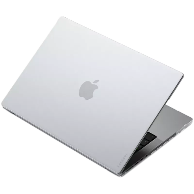 SATECHI Eco Hardshell Case voor MacBook Pro 14 - transparant