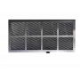 Respekta actiefkoolfilterset MIZ 7800 — 2 stuks, zilver/zwart