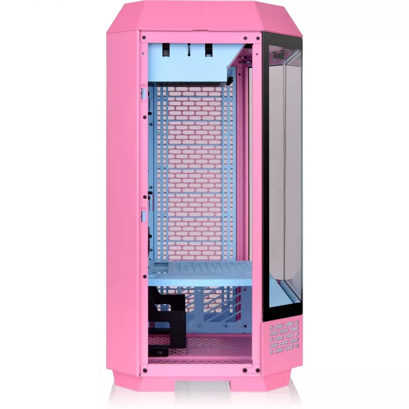 Thermaltake The Tower 300 Bubble Pink roze gehard glas - midi/mini tower - ATX