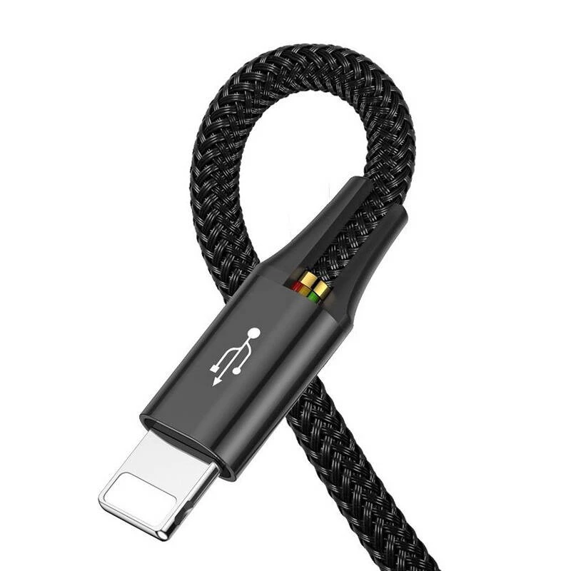 USB-kabel Baseus Fast 4in1 2xUSB-C / Lightning / Micro 3.5A 1.2m (zwart)