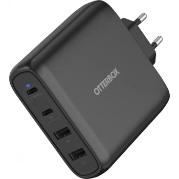 Wandlader OTTERBOX 78-81343 100W GaN met 2× USB-C en 2× USB-A aansluitingen