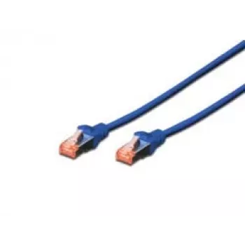 Netwerkkabel Digitus CAT 6 S/FTP RJ-45 2 m blauw
