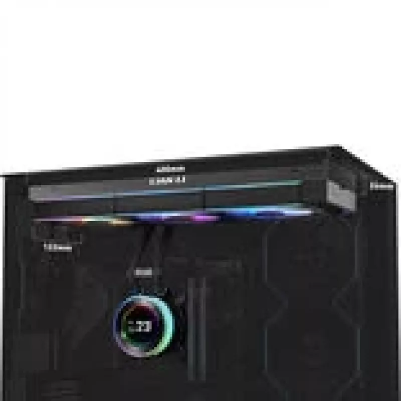 Lian Li GA II Hydroshift II LCD-C 360CL processor all-in-one vloeistofkoeler 12 cm zwart 1 stuk