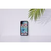 Beschermhoes iKins voor iPhone XR – zwart Poppin Rock-design