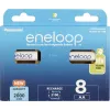 Accu's PANASONIC ENELOOP AA 2000 mAh 8 stuks (BK-3MCDE/8HH)