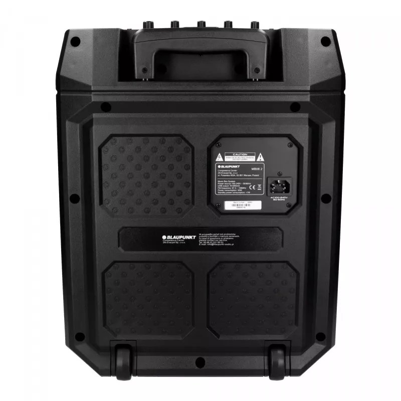 Audiosysteem MB08.2 PLL FM USB/SD/BT karaoke LED