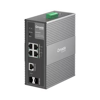 TP-Link IES206GPP netwerkswitch managed Gigabit Ethernet (10/100/1000) Power over Ethernet (PoE) zwart