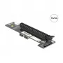 Converter 2 x SFF-8654 naar PCIe x16 Bifurcation DeLOCK 64148