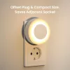Plug-in nachtlampje Yeelight YLYYD-0021 met lichtsensor, compacte LED-stekkerdoos-nachtlamp