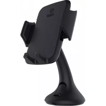 Autohouder YENKEE YSM 415BK verstelbare houder voor smartphones, universele klemming, dashboard-/voorruitcompatibel