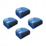 Slimme schakelaar Shelly 1 Gen3 – draadloos, 240 V AC, kunststof behuizing, 42×16×37 mm, 4-pack