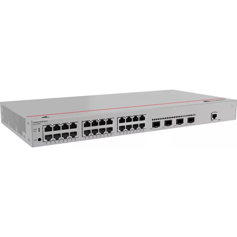 HUAWEI eKit S310 Series S310-24T4S managed L2+ Gigabit Ethernet (10/100/1000) 1U grijs