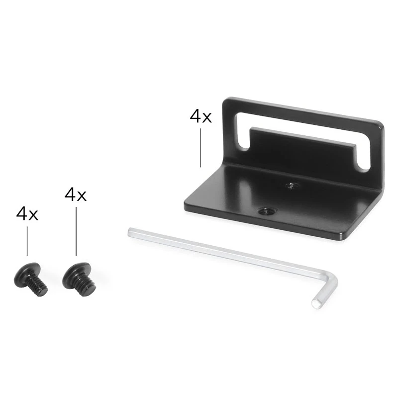 Alphacool 29943 universele voetjes voor radiatoren