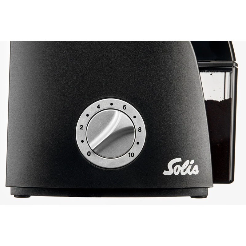 Koffiemolen Solis Scala Zero Static 135 W zwart zilver