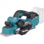 Accuschaaafmachine KP001GZ, 40 volt, elektrische schaafmachine blauw/zwart, zonder accu en oplader