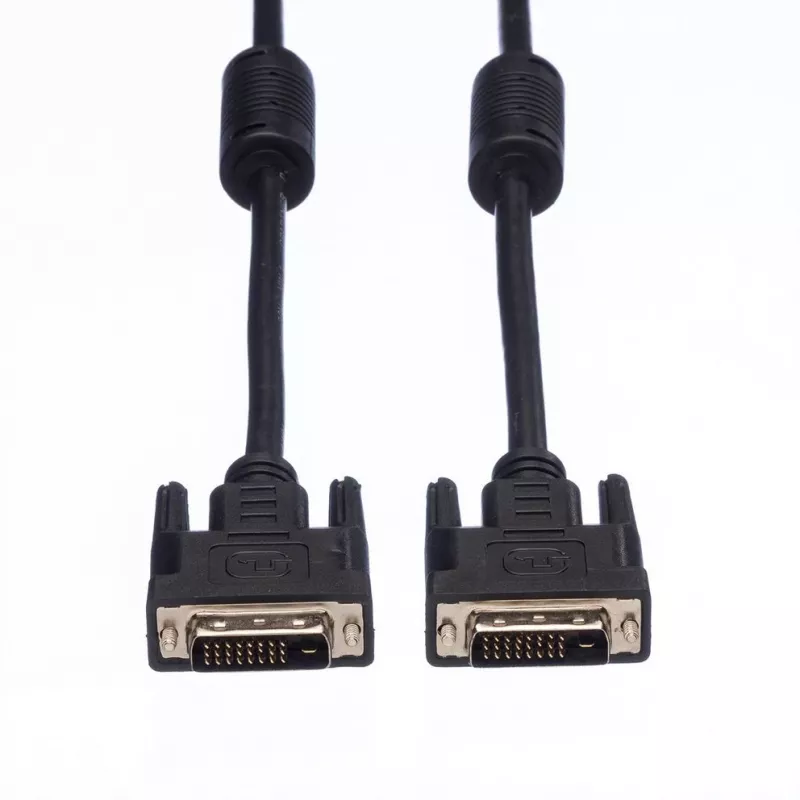 DVI-kabel ITB Monitor DVI (24+1) Dual Link M/M 5 m