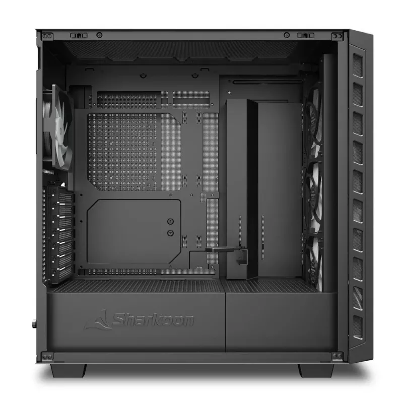 Sharkoon REBEL C80G RGB midi tower zwart