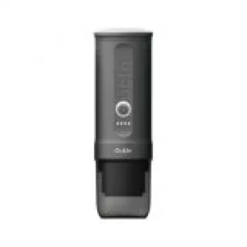 Koffiemachine OUTIN Outin Nano grijs — koffie-invoer als koffiepoeder, 20 bar, 7500 mAh accu, 670 g