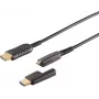 Optische HDMI-kabelset ShiverPeaks 30-02755 4K — 75 m lengte