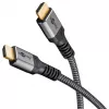 Goobay 65263 HDMI-kabel 5 m HDMI type A (standaard) grijs (65263)