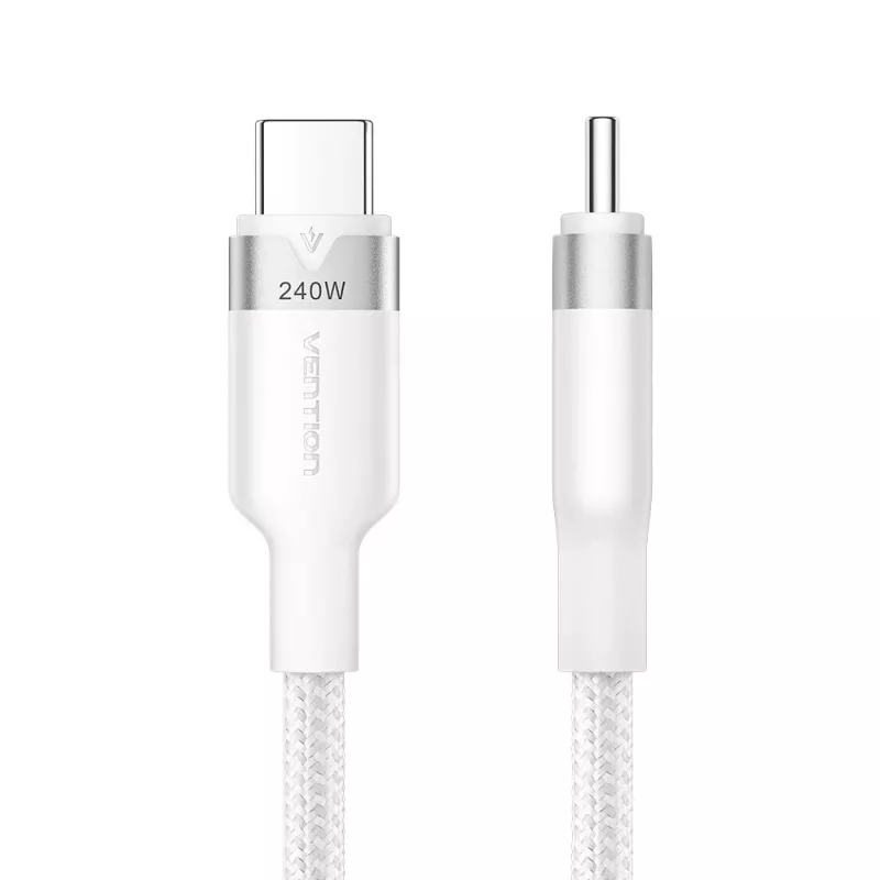Vention USB 2.0 5A 240W 1m BK USB-C naar C kabel