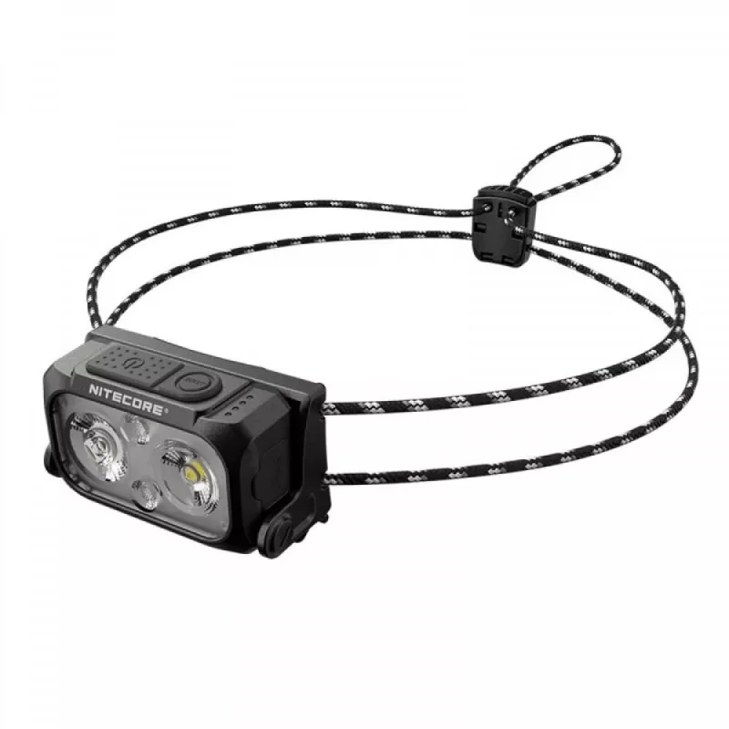 Hoofdlamp Nitecore NU21 360 lumen Midnight Shadow – compacte oplaadbare hoofdlamp, 360 lm vermogen