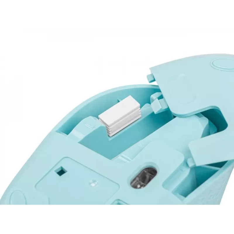 Natec Stork NMY-2001 draadloze optische muis, 1600 DPI, USB-ontvanger, blauw