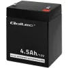 Qoltec 53033 AGM-accu 12 V 4,5 Ah, max. 1,35 A, onderhoudsvrij