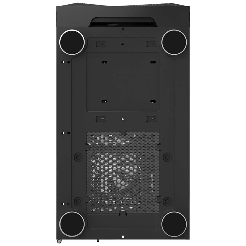 MONTECH X3 X3MESH-BK MIDI-Tower-behuizing zwart Mesh PC-behuizing