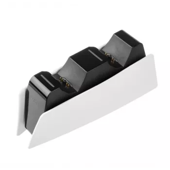 Oplaadstation FIXED FIXPS5-DCC-BW voor PlayStation 5 bedraad zwart wit