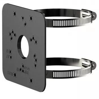 Mastmontagebeugel DAHUA PFA152-E-B voor bewakingscameramasten, weerbestendige metaalconstructie