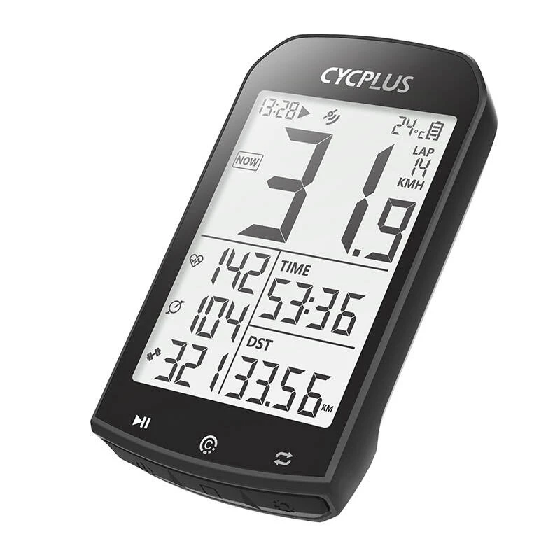 GPS-fietscomputer Cycplus M1, 2,9-inch display, Bluetooth