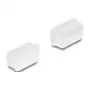 DeLOCK 67121 poort-stofkap 2 stuks VGA transparant PVC