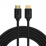 Baseus 2x HDMI 2.0 4K 60Hz kabel, 3D, HDR, 18 Gbit/s, 5 m (zwart)
