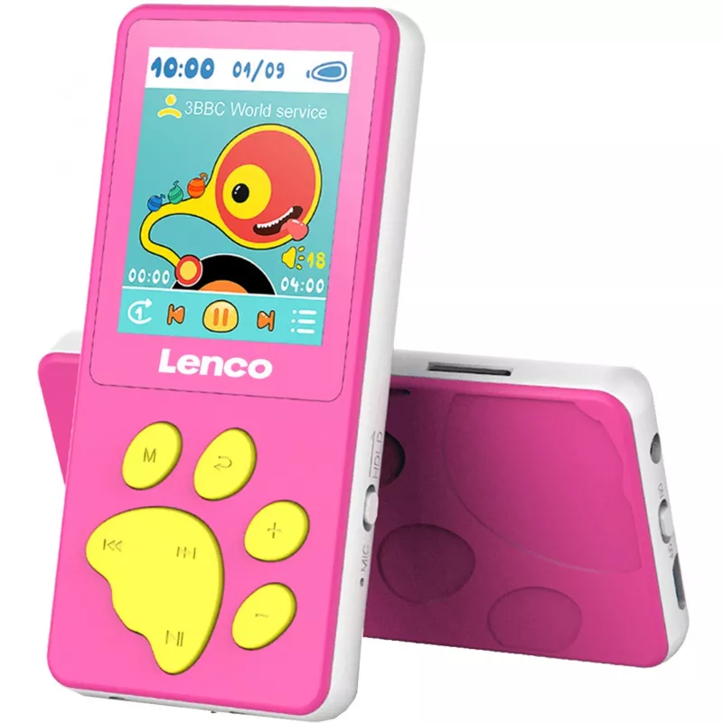 Lenco XEMIO-560PK MP3-/MP4-speler 8 GB roze (XEMIO-560PK)