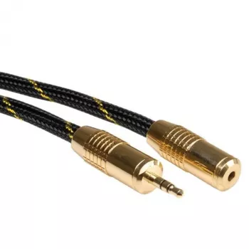 ROLINE Gold - audioverlengkabel - stereo mini-jackstekker (W)