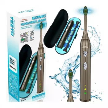 Tandenborstel Media-Tech SONIC WAVECLEAN volwassenen bruin