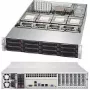 Supermicro SC829 HE1C4-R1K02LPB - rack - rack-montage - 2U - verbeterde, uitgebreide ATX - SATA/SAS - hot-swap 1000 Watt - zwart (CSE-829HE1C4-R1K02LPB)