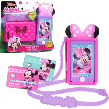 Disney Junior Minnie Mouse Chat With Me telefoonset, rollenspel