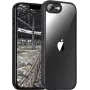JT BERLIN Pankow Hybrid achterkant voor Apple iPhone 16e / 17e, zwart/transparant
