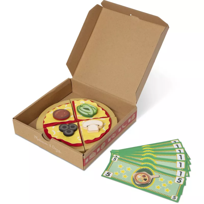 Melissa & Doug Top & Bake Pizza Counter Houten speelset