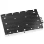 Waterblok + backplate Aquatuning GmbH 13395 aluminium carbon koper 1/4 inch