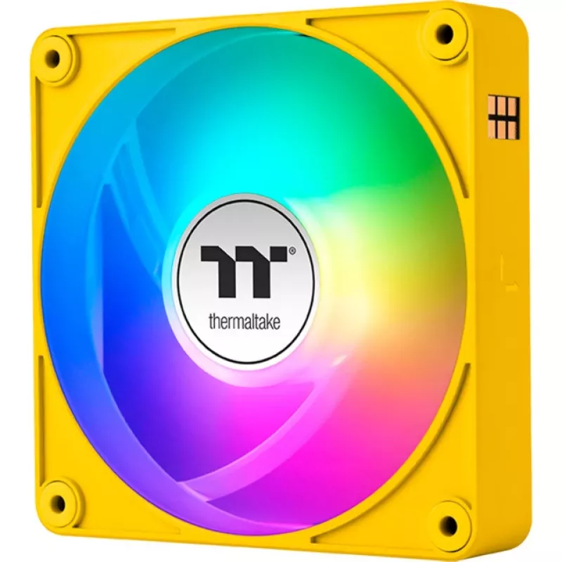 Thermaltake CT120 EX ARGB 120 mm geel 3-pack behuizingsventilator