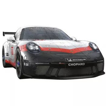 3D-puzzel Ravensburger Iconics Porsche 911 GT3 Cup – modelbouwset