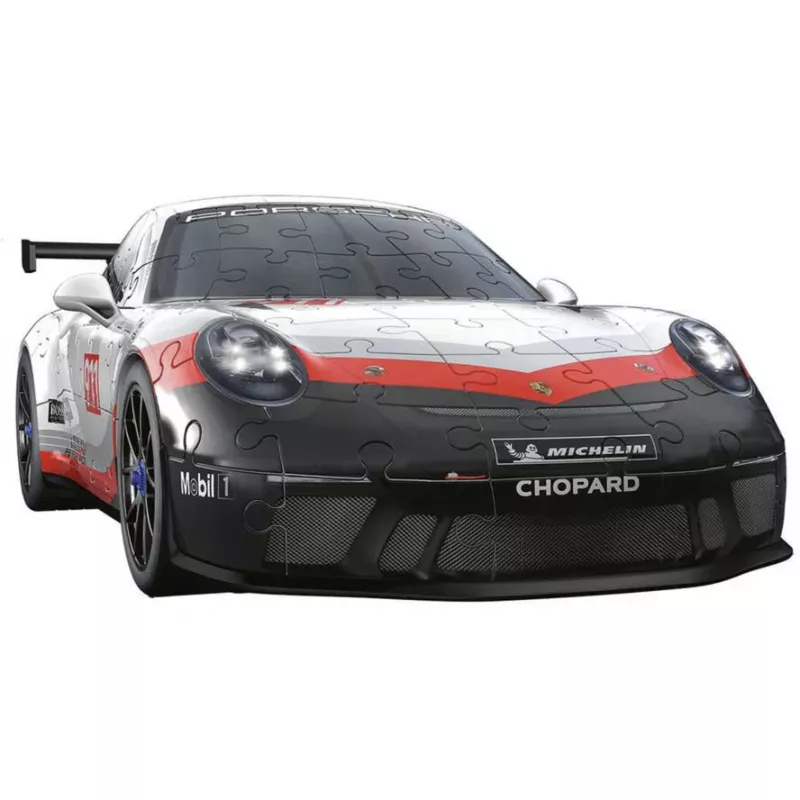 3D-puzzel Ravensburger Iconics Porsche 911 GT3 Cup – modelbouwset