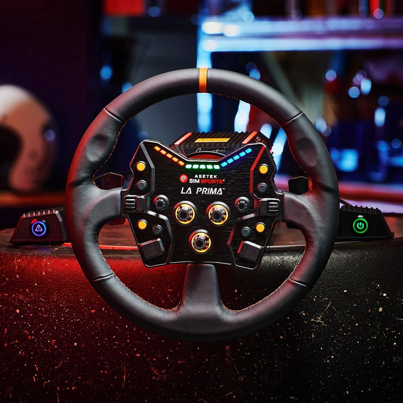 Asetek SimSports GT Rim - rond, leer